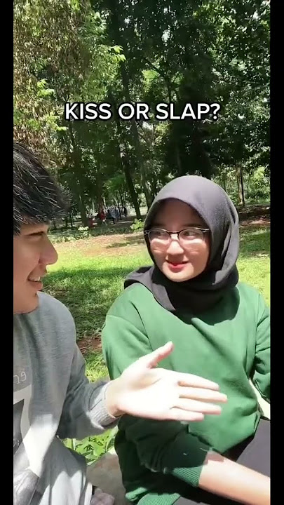 kalo kamu pilih kiss or slap? #prank #viral #fyp