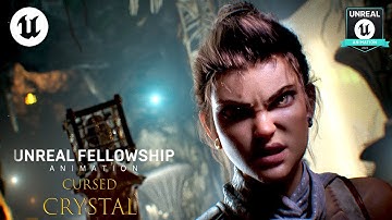 I made this Unreal Engine short scene for Unreal Fellowship Animation | Cursed Crystals