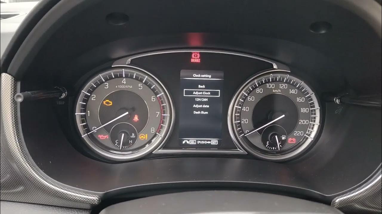 Suzuki Vitara GLX Clock Setting / Óraátállítás YouTube