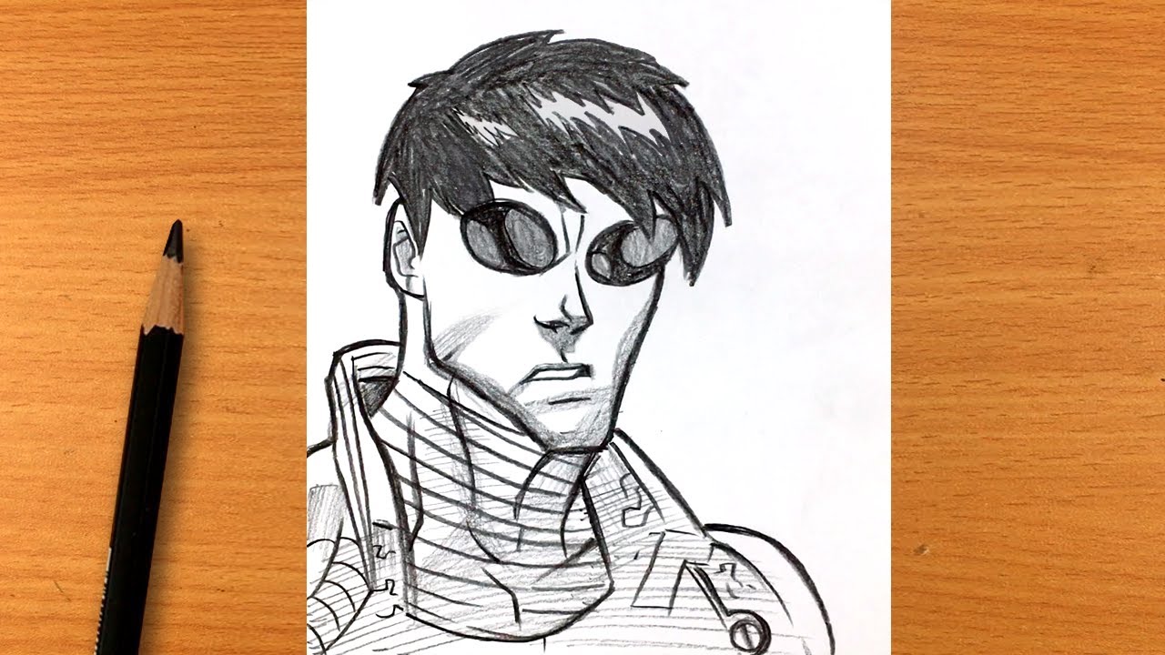 How to draw Flaxan Mark | Flaxan Invincible step by step | Invincible easy drawing