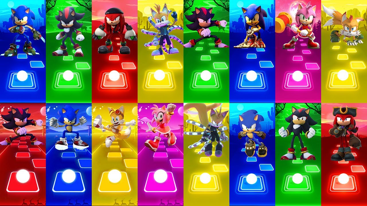 all-characters-mega-mix-sonic-prime-shadow-knuckles-tails-amy