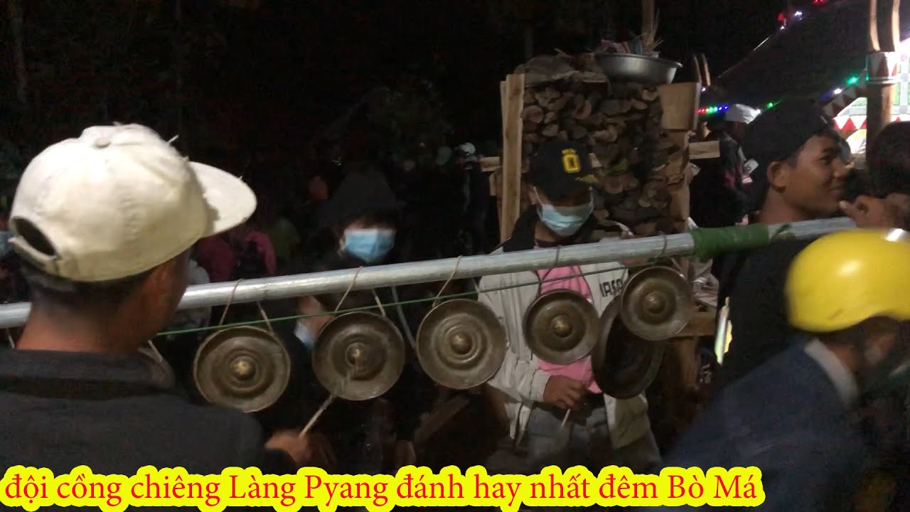 DAOVlogs–Cồng Chiêng Làng Pyang dự Lễ Bò má Làng Tnung Xã YaMa Huyện Kông Chro 26/2/2021