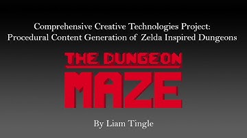 CCTP: Procedural Generation of Zelda inspired Dungeons