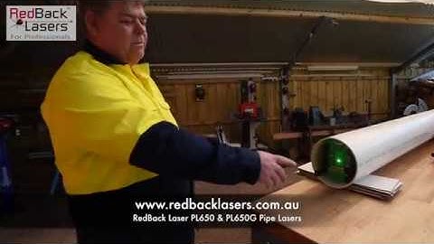 RedBack Lasers Pipe Lasers PL650 PL650G