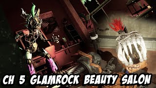 Ch 5 Glamrock Beauty Station FNAF Ruin Walkthrough | Roxy is back.