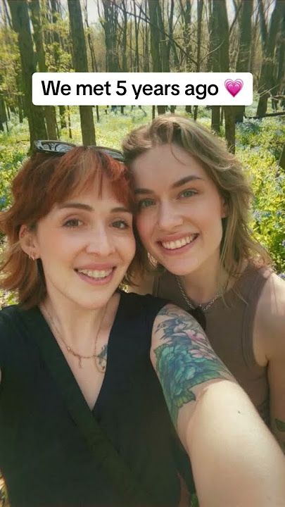 the luckiest moment of my life 💖 #sapphic #lesbian #queer #lesbiancouple