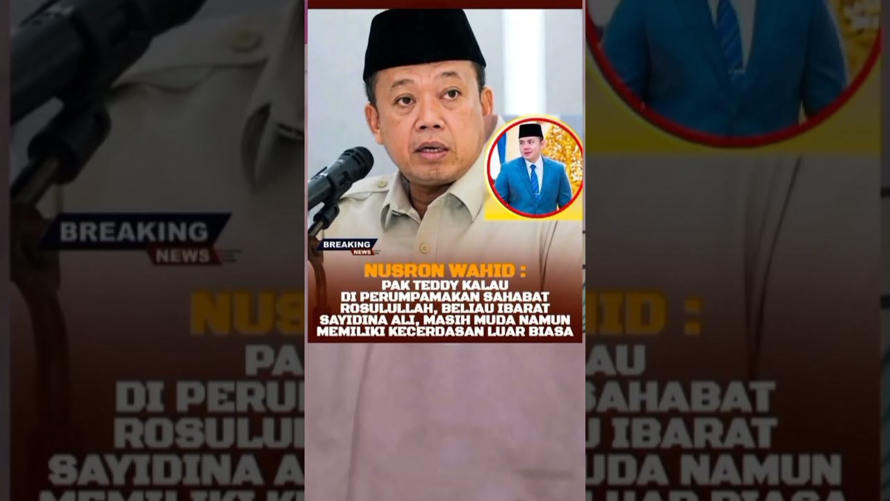 NUSRON WAHID#fypシ゚viral #shortsviral #trendingtopik #masukberanda #gosipartishariini
