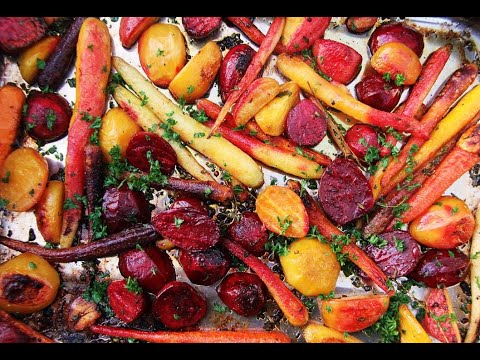Grill / Roasted Beets & Carrots #MeatFreeMondays | CaribbeanPot.com