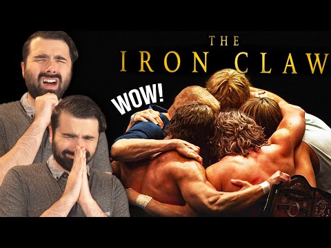 THE IRON CLAW IS PHENOMENAL! Movie Reaction First Time Watching! Emotional Wrestling Movie