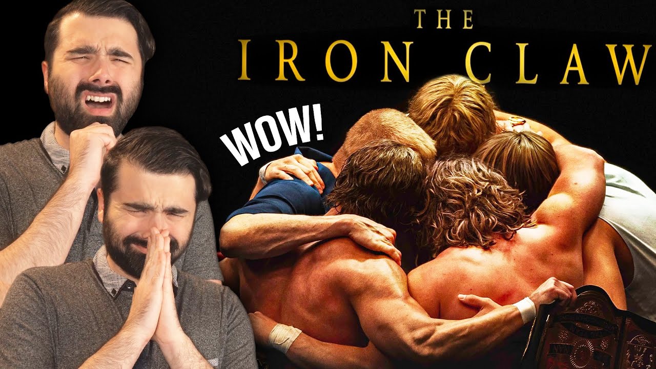 THE IRON CLAW IS PHENOMENAL! Movie Reaction First Time Watching! Emotional Wrestling Movie