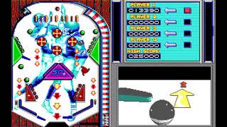 1st Person Pinball (MS-DOS, 1989) - gameplay