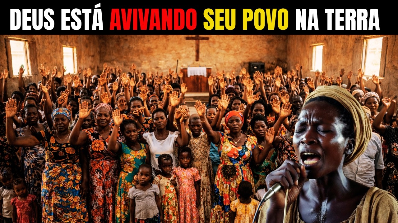 DEUS VAI QUEBRAR O LAÇO E TE DAR UMA NOVA UNÇÃO. LOUVOR PROFÉTICO DE BATALHA ESPIRITUAL AVIVA ÁFRICA