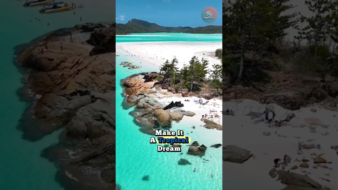 Whitehaven Beach Australia’s Stunning Silica Paradise 🏖️✨ 