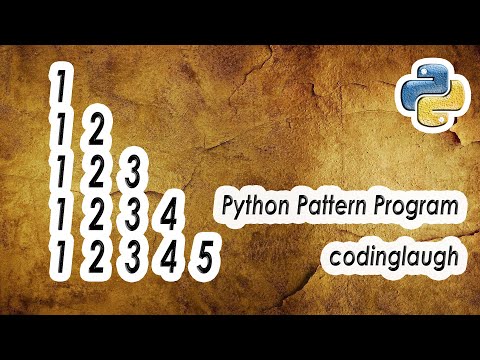 Right Triangle || Number Pattern || Python Pattern Program || Bangla (বাংলা)