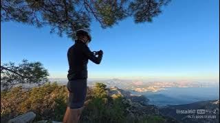 Marmaris Palamut orman gözetleme tepesi zirvesi 840 rakım 14 Kasım 2025