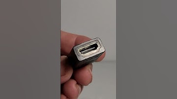 Connect 2 HDMI Cables Together with this #hdmi #hdmiadapter #homeelectronics