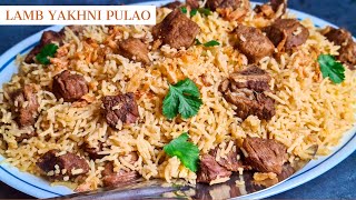 How To Make Lamb Yakhni Pulao | Quick & Easy Lamb Pilau Recipe | Ramadan Recipe Series