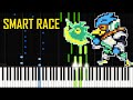 Smart Race (Berdly Fight Theme) - Deltarune Chapter 2 (Synthesia Piano Tutorial)