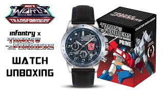 INFANTRY X Transformers (Prime) INP-TF-03 Watch Unboxing