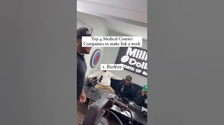 Top 4 Medical Courier companies you need to know‼️#courierlife