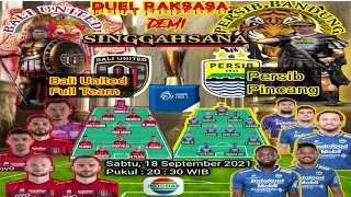Prediksi Bali United Vs Persib Bandung  Bali Lengkap  Persib Pincang