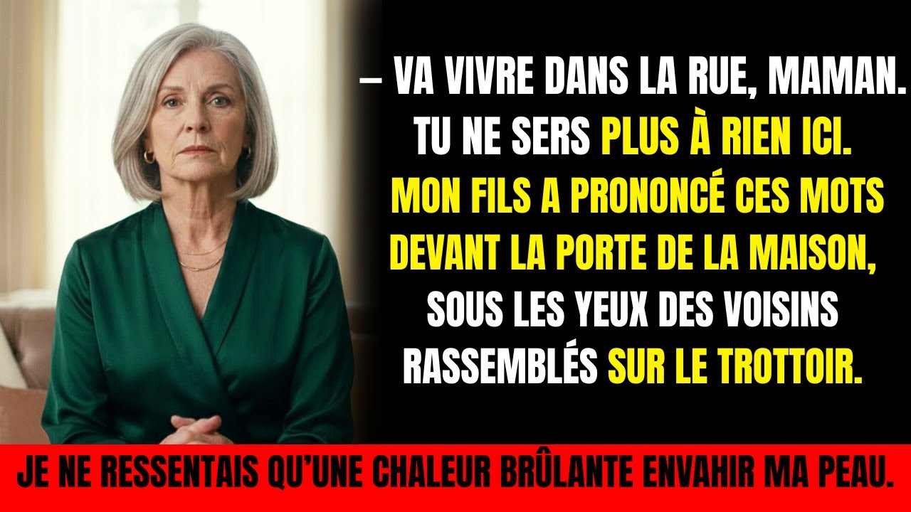 Mon fils m’a humiliée devant tout le monde : 