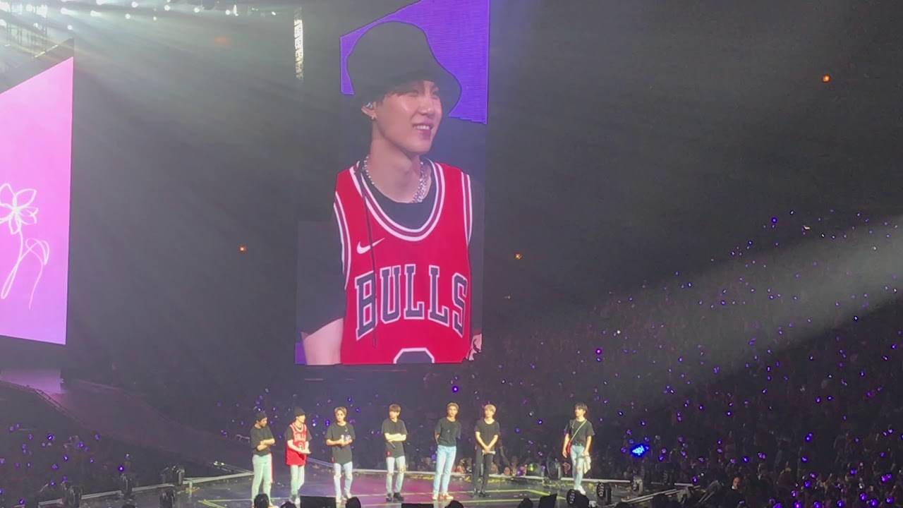 181003 Chicago BTS LYT - Ending Ment