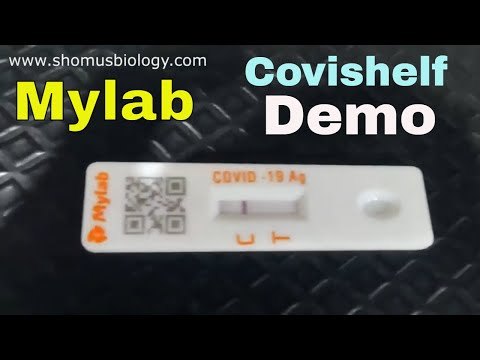 Mylab covid 19 rapid test kit - testing coviself, Mylab covid 19 rapid test kit demo