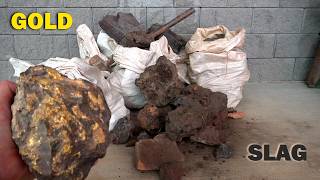 From Waste to Wealth: Processing 300KG of Rich Gold Slag