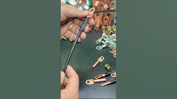 Dây 10 li bấm cos DT 10 kèm theo 2 bulong đồng M8x20 #day10 #day10li #bulongdong #cosdt #dien