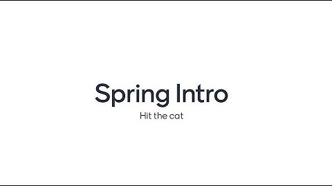 Spring Intro. ИТМО Веб-Программирование. 2021 10 08