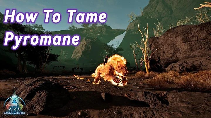 Easy Way To Tame A Pyromane | Ark: Survival Ascended