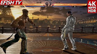 Eddy Gordo vs Claudio (Hardest AI) - Tekken 8 @EFISHTV