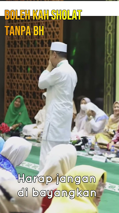 Pertanyaan. Boleh kah Sholat tanpa BH?