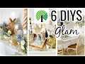 🎄6 DIY DOLLAR CHRISTMAS DECOR CRAFTS GLAM GARLAND🎄"I Love Christmas"ep 27 Olivia's Romantic Home DIY