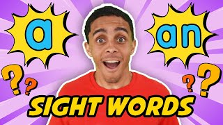 Sight Words A and An | Phonics Comics | Fat Cat