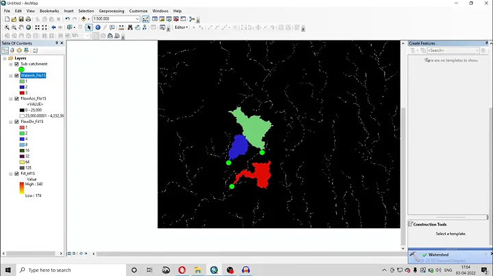 How To Delineate Multiple Watersheds In ArcGIS