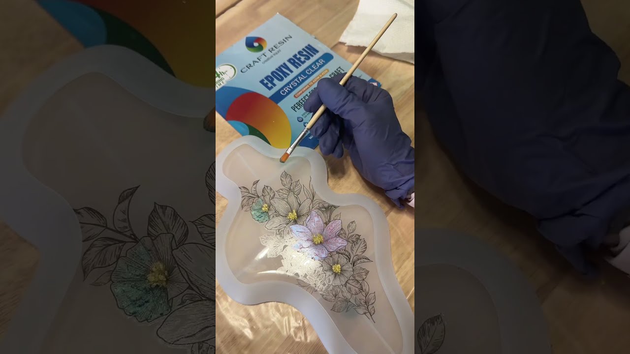 Watch This Tattoo Come To Life Epoxyresinart Resinart Resincrafts Epoxy Epoxyresin Art