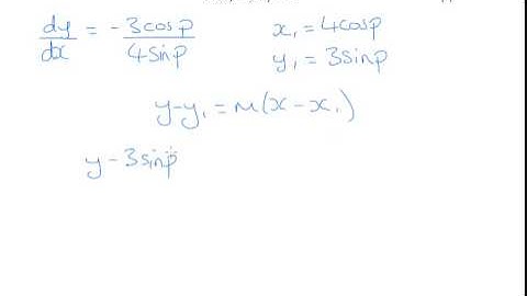 OCR Core 4 June 2006 q9ii - A2 Maths - Parametric Equations