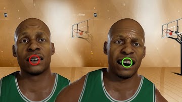 #NBA2K17 - How to fix teeth -  #Blender #Tutorial