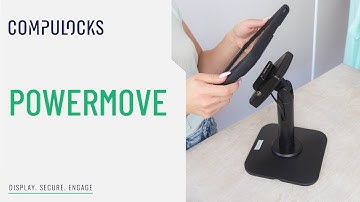Compulocks introduces – PowerMove! #retail #displaysolutions