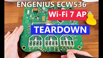 EnGenius ECW536 Wi-Fi 7 Access Point Teardown