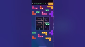 Flow Fit Sudoku Missing Number Level 22