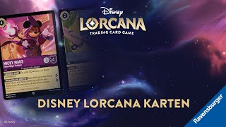 Disney Lorcana Spielanleitung für Sammlerinnen Karten