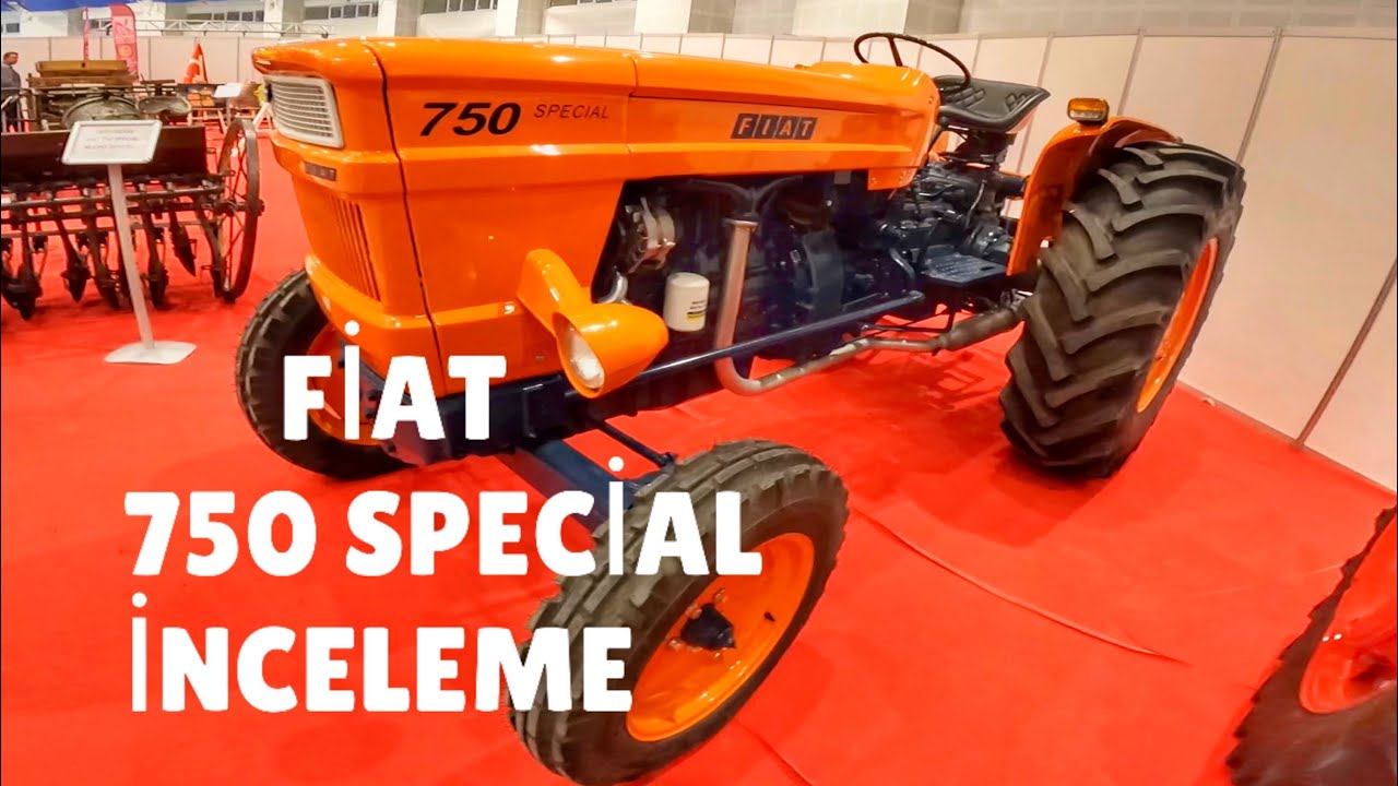 Efsane Fiat 750 Traktör.Sarı Fiatların Babası.