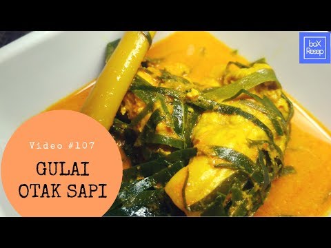 Gulai Otak Sapi Padang