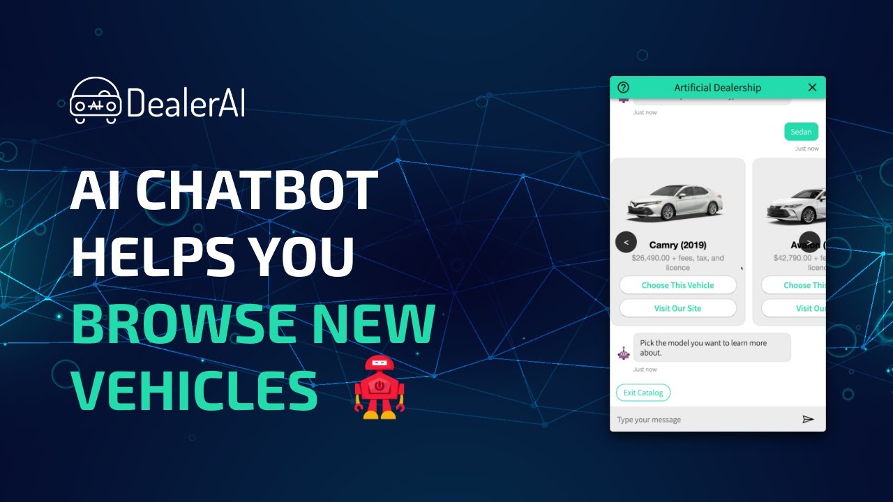 Ready to use chatbots for car dealers for sales And Service