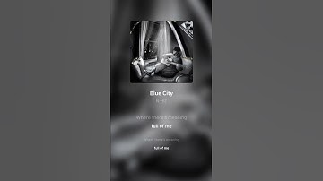 Thumbnail of N-HIZ - Blue City | 가사 (Lyrics) #Shorts