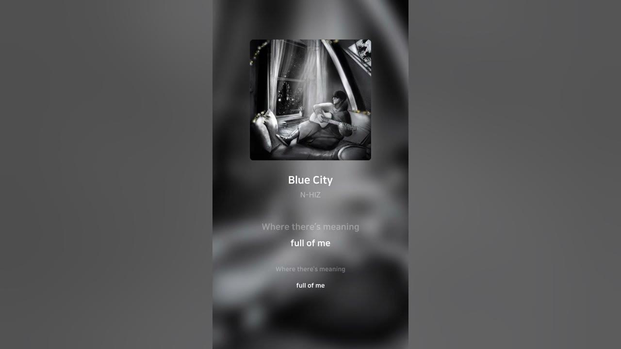 N-HIZ - Blue City | 가사 (Lyrics) #Shorts