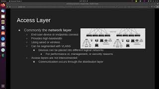350-401 ENCOR - ACCESS, DISTRIBUTION, AND CORE LAYER 2020 06 09 22 30 41